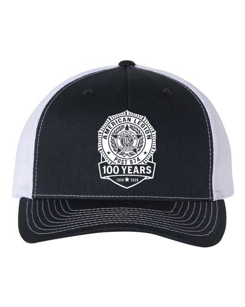 100 Year Logo Snapback Trucker Hat