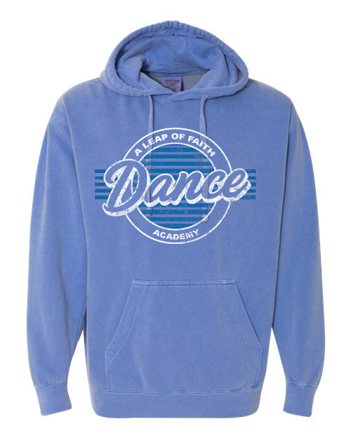 Adult Garment Dyed Hoodie Distressed