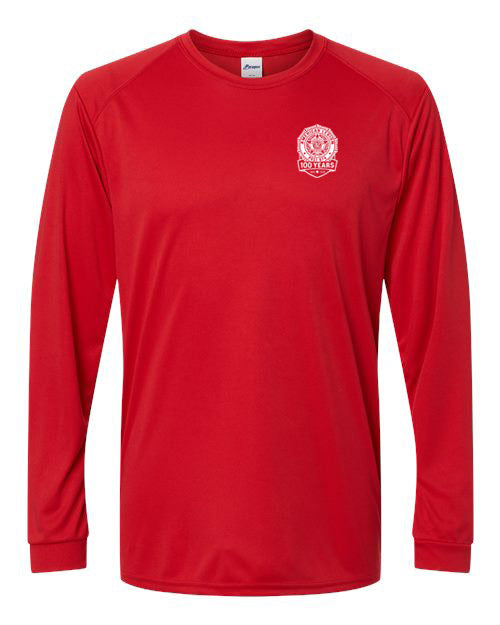 100 Year Adult Performance Long sleeve