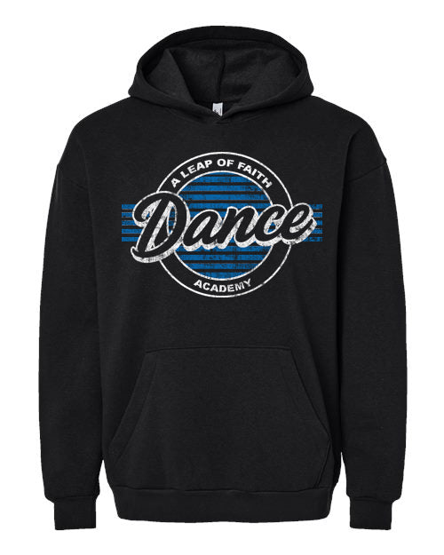 Adult Hooded Sweatshirt Distressed